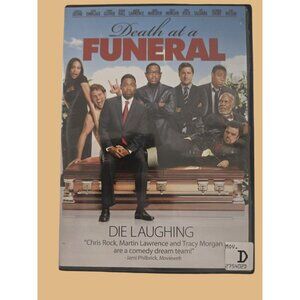 Death At A Funeral DVD Comedy Movie - Chris Rock Martin Lawrence Tracy Morgan